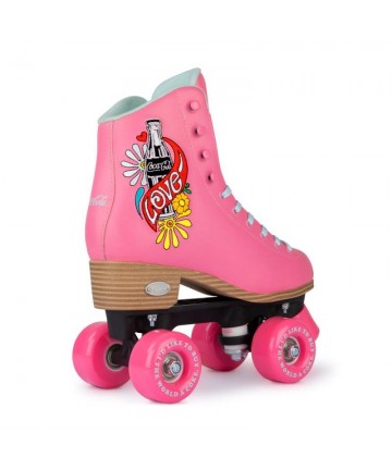 Roller Skates - Quads Rookie Coca-Cola Love, Pink