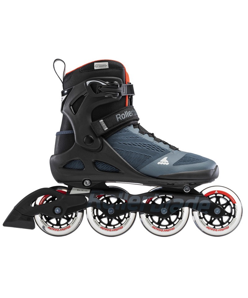 ROLLERBLADE  Macroblade 90 Orion Πατίνια - Blue/Spicy Orange