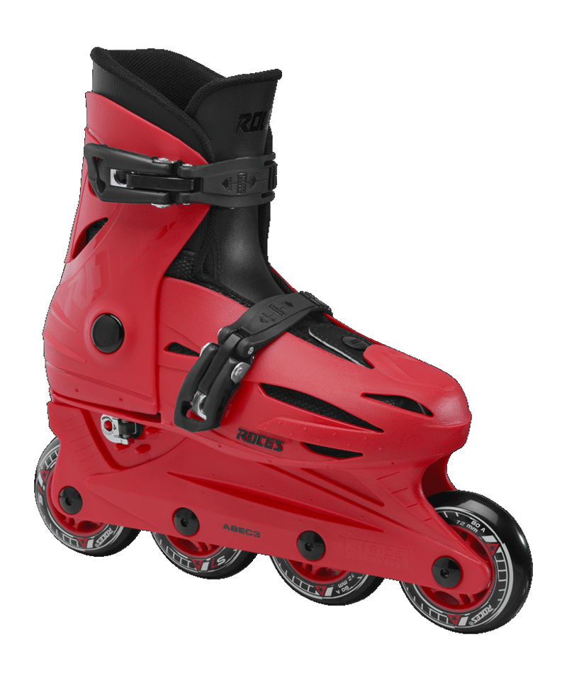 Roces Inline Skates Orlando 4.0 με Προστατευτικά και Κράνος -  Κόκκινο Λάιμ