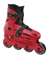 Roces Inline Skates Orlando 4.0 με Προστατευτικά και Κράνος -  Κόκκινο Λάιμ