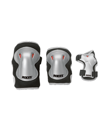 Roces Inline Skates Orlando 4.0 με Προστατευτικά και Κράνος -  Κόκκινο Λάιμ