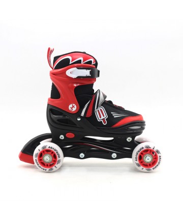 ΑΘΛΟΠΑΙΔΙΑ Αυξομειούμενα Inline/Roller Skates/Παγοπέδιλα, 3 σε 1, για Αγόρια