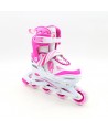 Αθλοπαιδιά Αυξομειούμενα Inline/Roller Skates/Παγοπέδιλα, 3 σε 1, για Κορίτσια