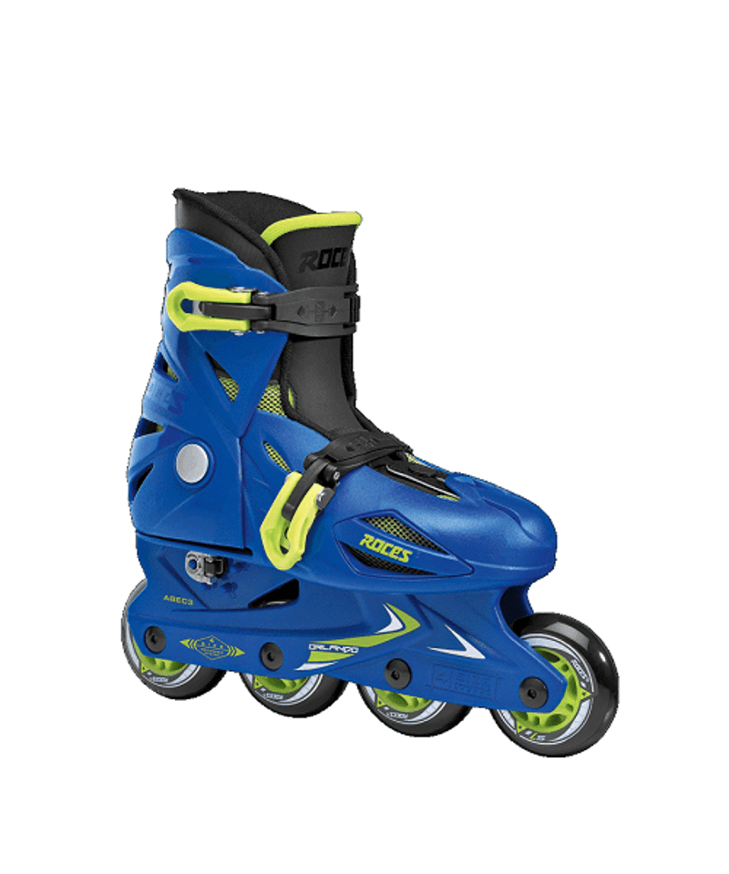ROCES Orlando III Αυξομειούμενα Inline Πατίνια - Μπλε/Lime