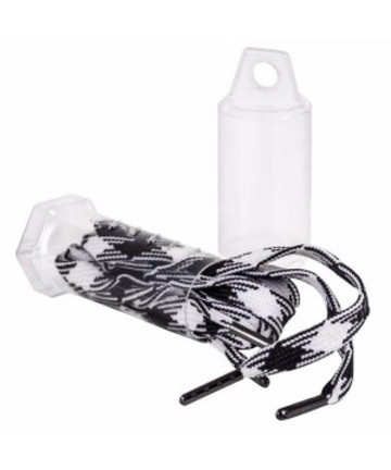 Κορδόνια MyFit Checker, white/black