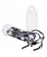 Κορδόνια MyFit Checker, white/black