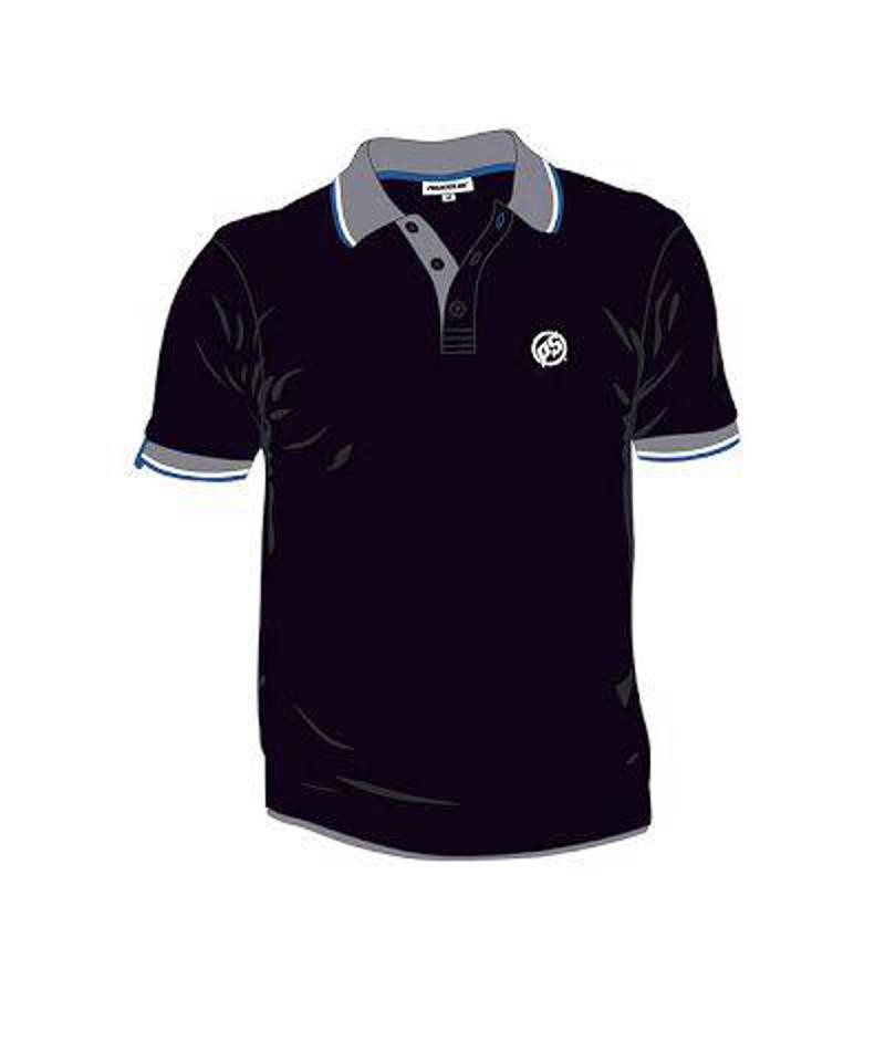 Μπλουζάκι Powerslide Polo, Μαύρο