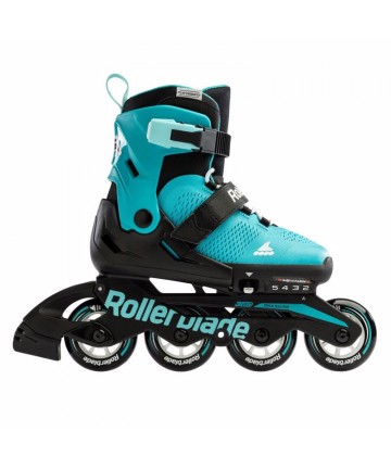 ROLLERBLADE Microblade Αυξομειούμενα Πατίνια - Black/Aqua