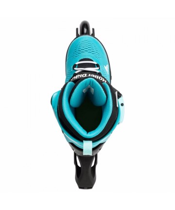 ROLLERBLADE Microblade Αυξομειούμενα Πατίνια - Black/Aqua