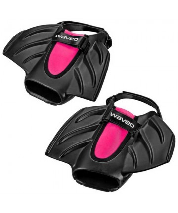 Waveo Swim Fins Βατραχοπέδιλα Ρυθμιζόμενα - Black/Pink