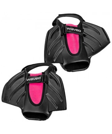 Waveo Swim Fins Βατραχοπέδιλα Ρυθμιζόμενα - Black/Pink