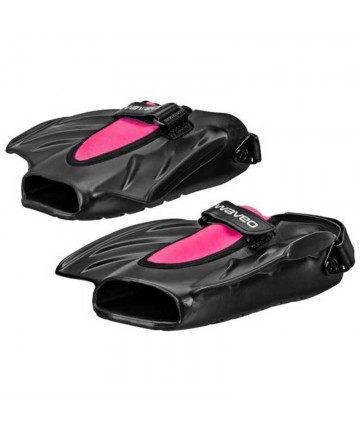 Waveo Swim Fins Βατραχοπέδιλα Ρυθμιζόμενα - Black/Pink
