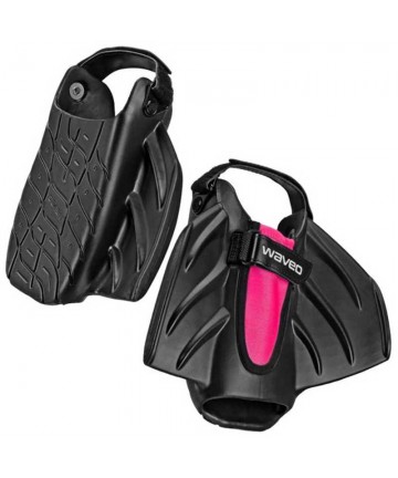 Waveo Swim Fins Βατραχοπέδιλα Ρυθμιζόμενα - Black/Pink