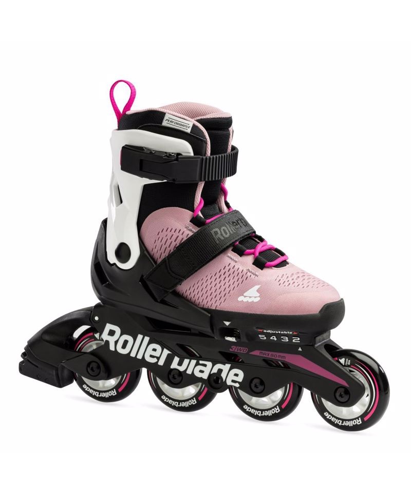 ROLLERBLADE Microblade Αυξομειούμενα Πατίνια - Pink/White