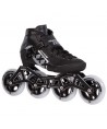 POWERSLIDE 3X Black Ρυθμιζόμενα Πατίνια - Μαύρο