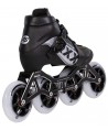 POWERSLIDE 3X Black Ρυθμιζόμενα Πατίνια - Μαύρο