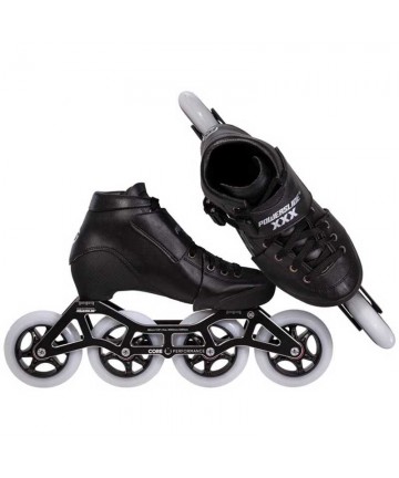 POWERSLIDE 3X Black Ρυθμιζόμενα Πατίνια - Μαύρο
