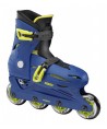 Roces Orlando 4.0 Inline Skates με Προστατευτικά και Κράνος - Μπλε/Λάιμ