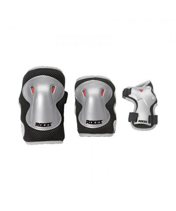Roces Orlando 4.0 Inline Skates με Προστατευτικά και Κράνος - Μπλε/Λάιμ