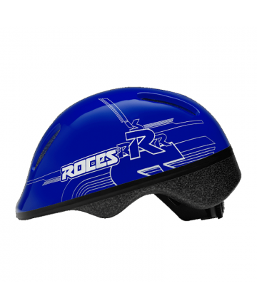 Roces Orlando 4.0 Inline Skates με Προστατευτικά και Κράνος - Μπλε/Λάιμ