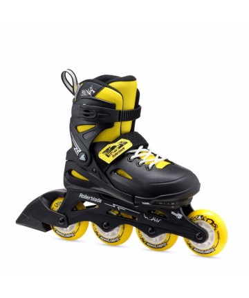 ROLLERBLADE Fury Αυξομειούμενα Πατίνια - Μαύρο/Κίτρινο