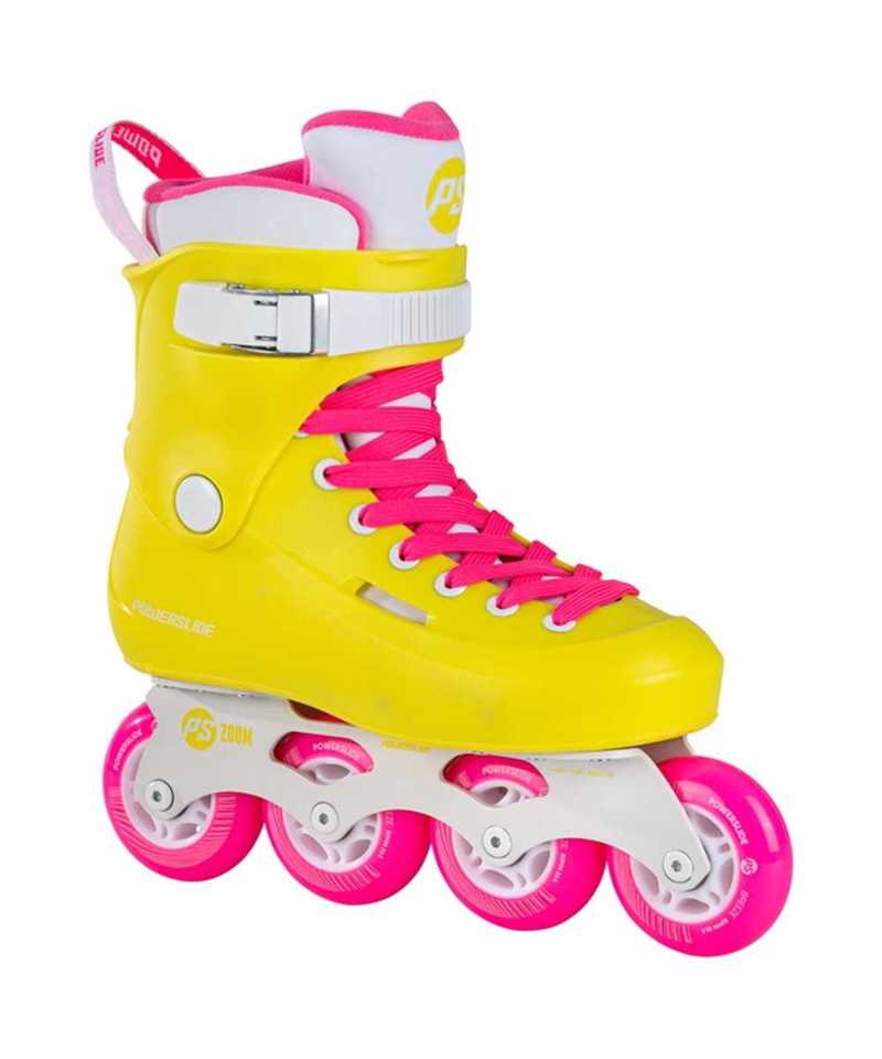 POWERSLIDE  Zoom Neon Yellow 80 Πατίνια - Κίτρινο