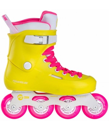 POWERSLIDE  Zoom Neon Yellow 80 Πατίνια - Κίτρινο