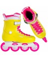 POWERSLIDE  Zoom Neon Yellow 80 Πατίνια - Κίτρινο