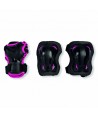 ROLLERBLADE Παιδικά Προστατευτικά Junior 3pack για κορίτσι - Μαύρο/Ροζ