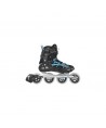 POWERSLIDE Phuzion 6 Men Inline Rollers Μαύρο/Τιρκουάζ