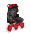 POWERSLIDE Next Black Red 110 Urban Πατίνια - Μαύρο/Κόκκινο
