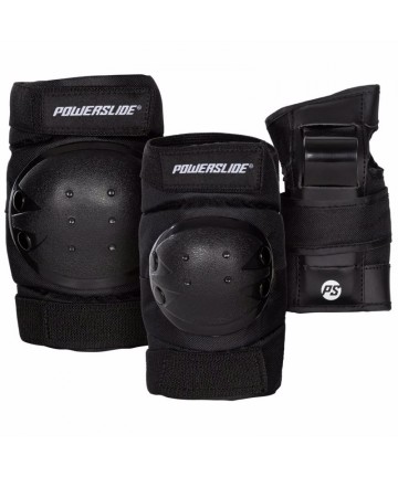 POWERSLIDE Basic Kids Set Παιδικά Προστατευτικά - Μαύρο