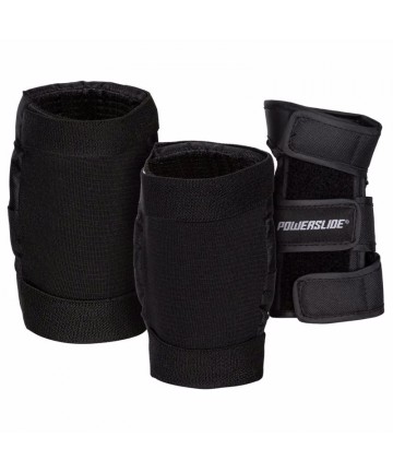 POWERSLIDE Basic Kids Set Παιδικά Προστατευτικά - Μαύρο