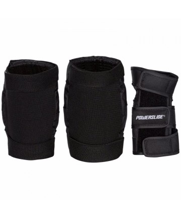 POWERSLIDE Basic Kids Set Παιδικά Προστατευτικά - Μαύρο