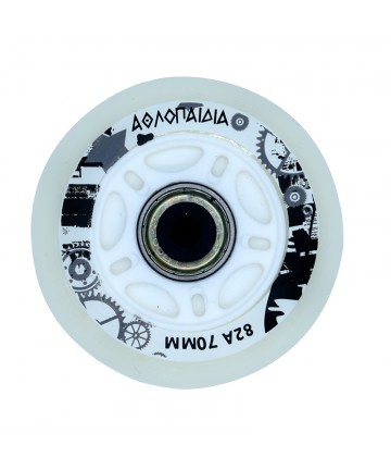 3K Ροδάκια Led Αυτοφωτοζόμενα - Μαύρα