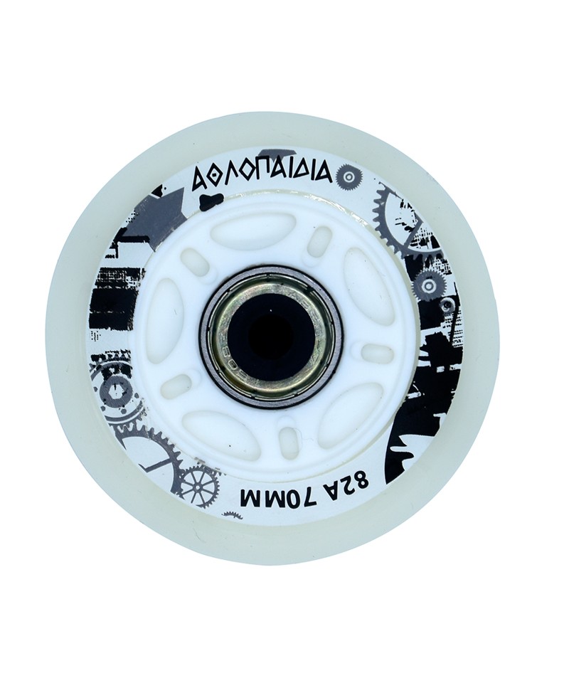 3K Ροδάκια Led Αυτοφωτοζόμενα - Μαύρα