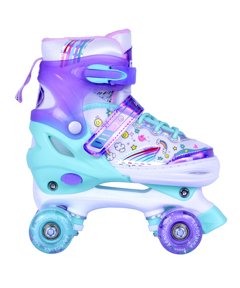 ΑΘΛΟΠΑΙΔΙΑ αυξομειούμενα roller skates - Μέντα
