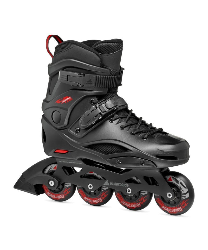 ROLLERBLADE RB 80 Πατίνια - Μαύρο/Κόκκινο