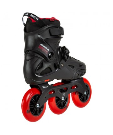POWERSLIDE Imperial Black Red 110 Inline Skates - Μαύρο/Κόκκινο