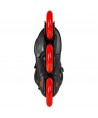 POWERSLIDE Imperial Black Red 110 Inline Skates - Μαύρο/Κόκκινο