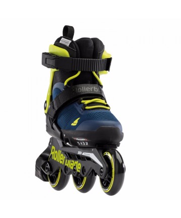 ROLLERBLADE Microblade 3WD Αυξομειούμενα Πατίνια - Blue royal/Lime