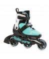 ROLLERBLADE Microblade 3WD Αυξομειούμενα Πατίνια - Aqua/White