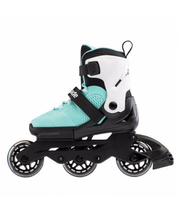 ROLLERBLADE Microblade 3WD Αυξομειούμενα Πατίνια - Aqua/White