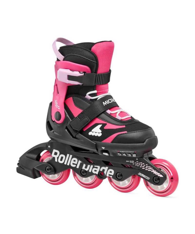 ROLLERBLADE Microblade Αυξομειούμενα Πατίνια - Μαύρο/Ροζ