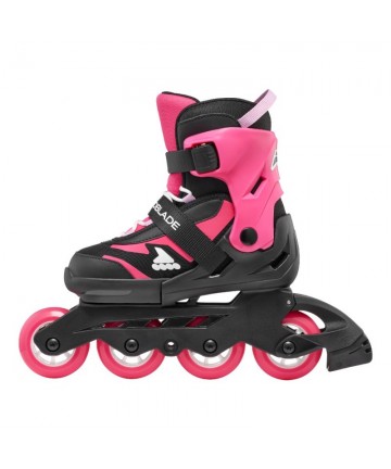 ROLLERBLADE Microblade Αυξομειούμενα Πατίνια - Μαύρο/Ροζ