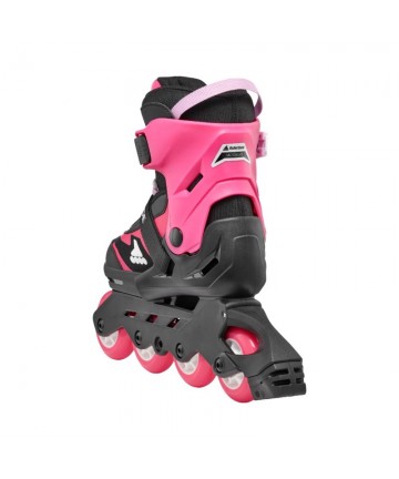 ROLLERBLADE Microblade Αυξομειούμενα Πατίνια - Μαύρο/Ροζ