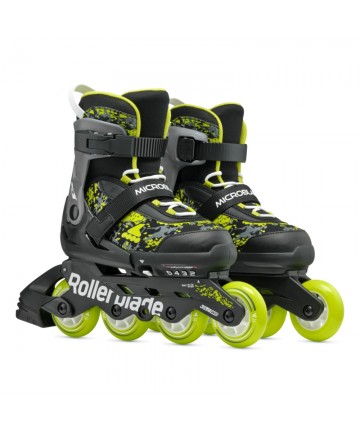 ROLLERBLADE Microblade SL Πατίνια - Μαύρο/Λάιμ