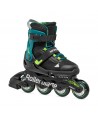 ROLLERBLADE Microblade XT Αυξομειούμενα Πατίνια - Μαύρο/Πετρόλ Πράσινο