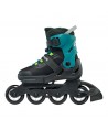 ROLLERBLADE Microblade XT Αυξομειούμενα Πατίνια - Μαύρο/Πετρόλ Πράσινο