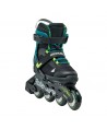 ROLLERBLADE Microblade XT Αυξομειούμενα Πατίνια - Μαύρο/Πετρόλ Πράσινο